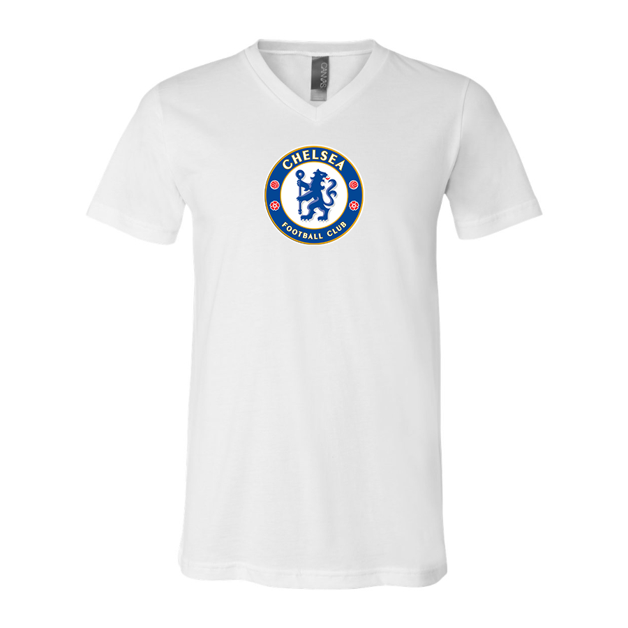 Men’s  Chelsea Soccer - BELLA + CANVAS - Jersey V-Neck Tee - 3005