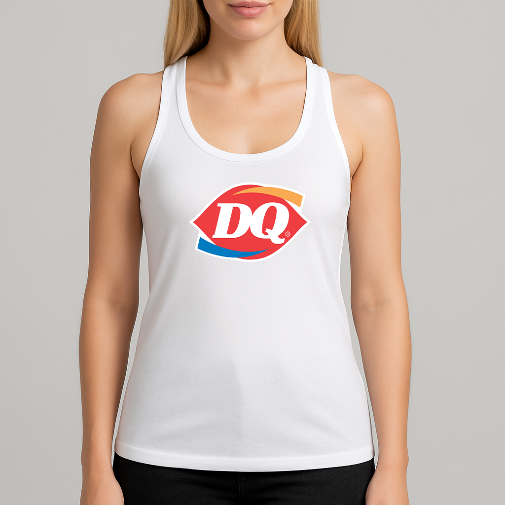 Women's DQ Dairy Queen Racerback Tank Top