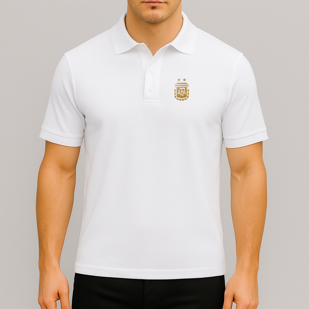 Men's Argentina Soccer Dry Blend Polo