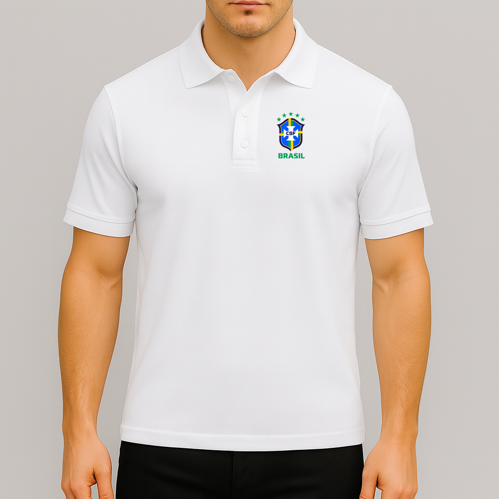 Men's Brasil National Soccer Team Dry Blend Polo