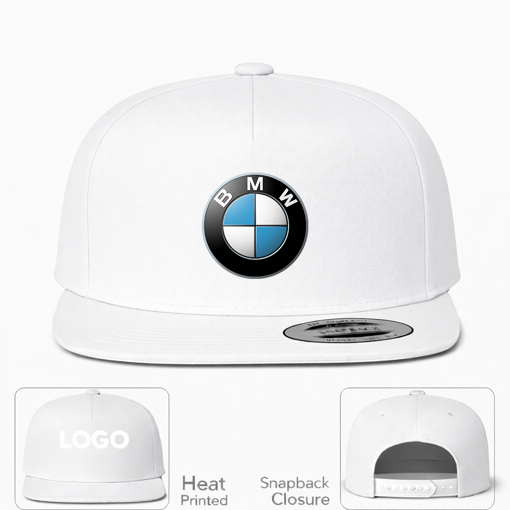 BMW Motorsports Car Snapback Hat