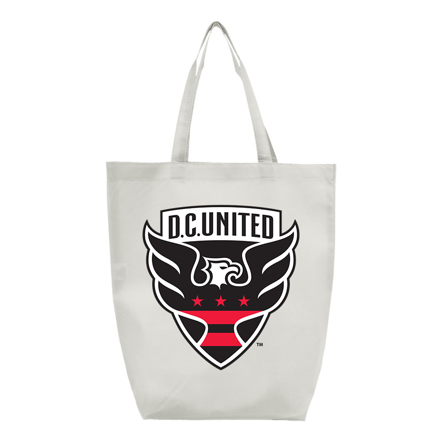 D.C. United FC - Q-Tees - Non-Woven Gusset Bottom Tote - Q1251