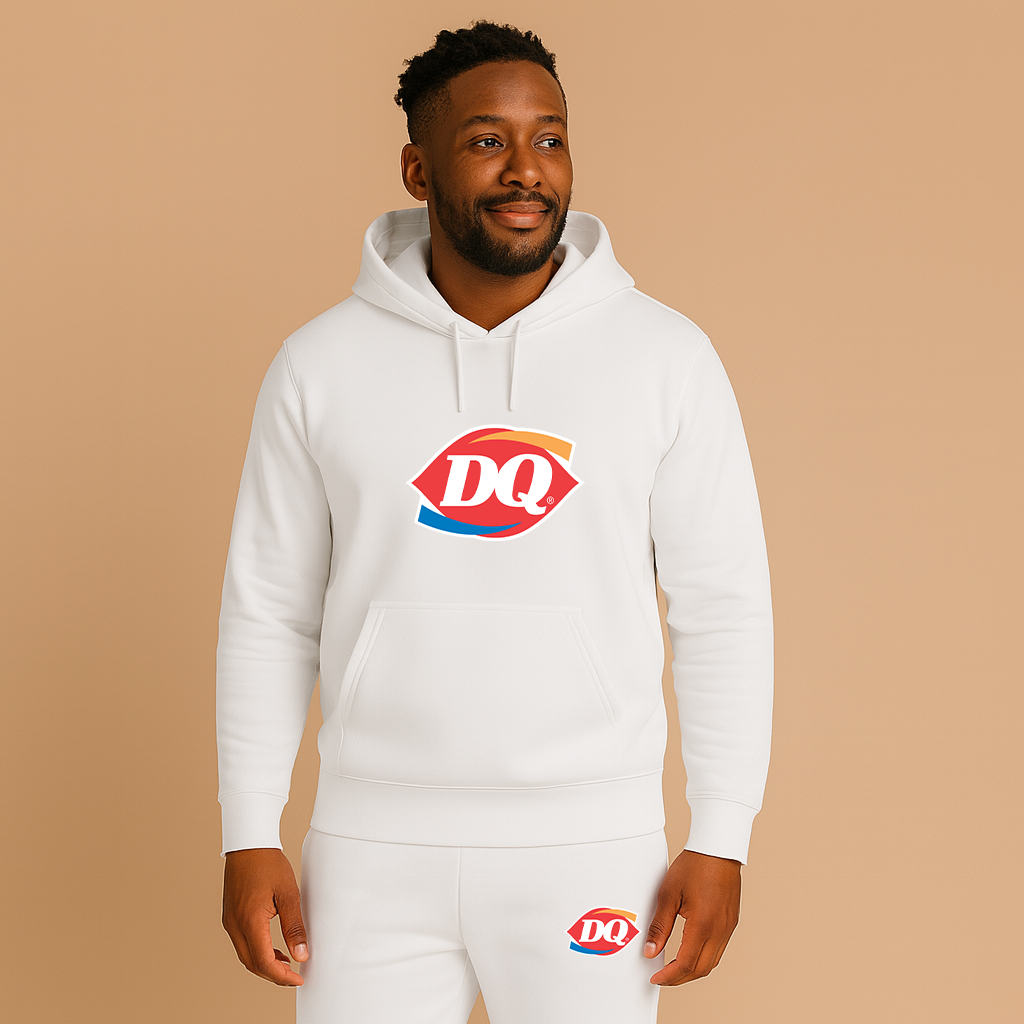 Men's DQ Dairy Queen Hoodie Joggers Set