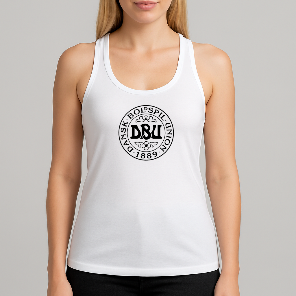 Women's Denmark Soccer Racerback Tank Top