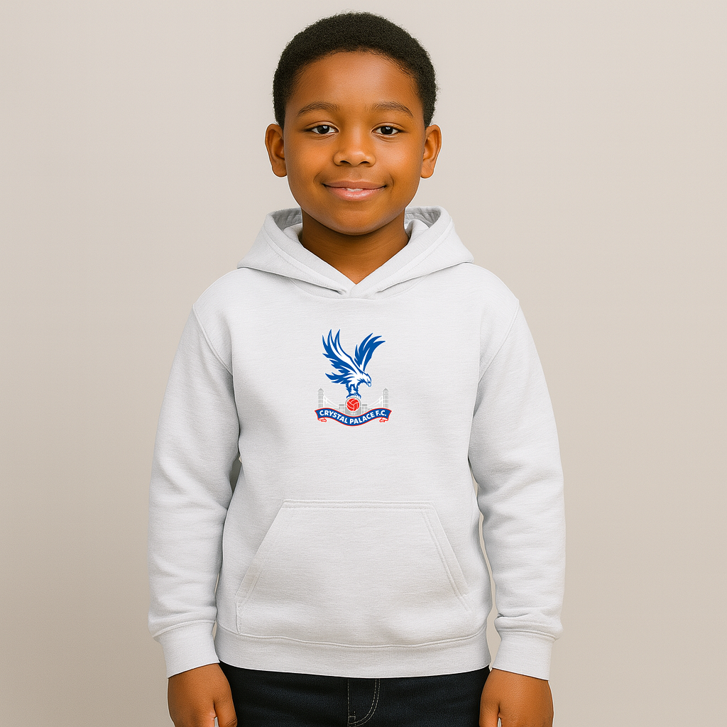 Youth Kids Crystal Palace F.C Pullover Hoodie