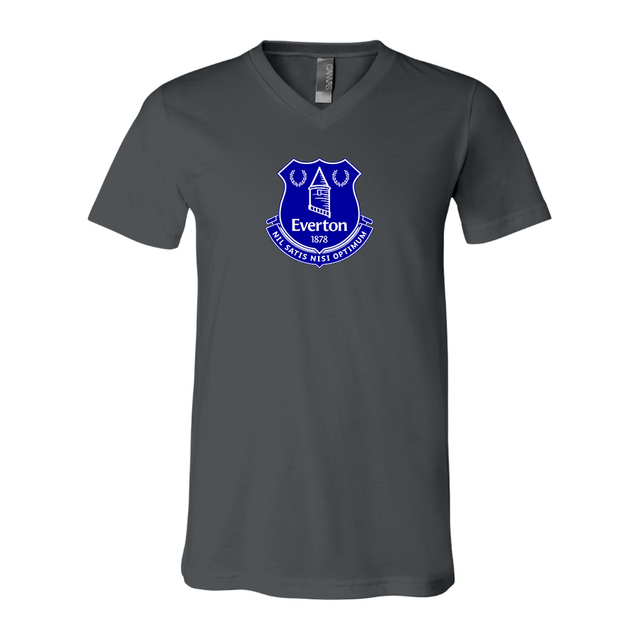 Men’s Everton FC - BELLA + CANVAS - Jersey V-Neck Tee - 3005
