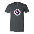 Men’s  New England Revolution FC - BELLA + CANVAS - Jersey V-Neck Tee - 3005