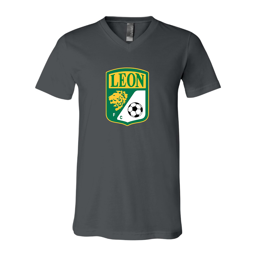 Men’s  Leon FC - BELLA + CANVAS - Jersey V-Neck Tee - 3005 (Copy)