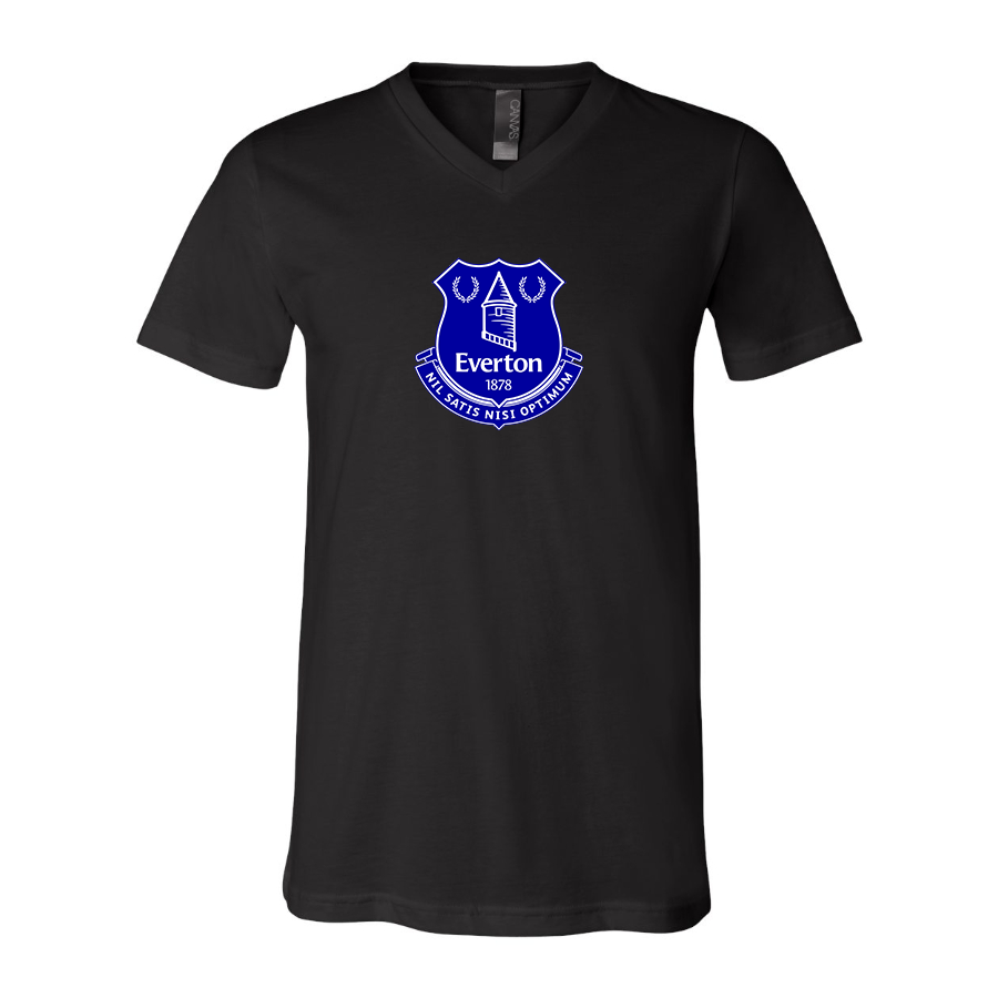 Men’s Everton FC - BELLA + CANVAS - Jersey V-Neck Tee - 3005