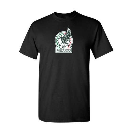 Youth Kids Mexico Soccer Cotton T-Shirt