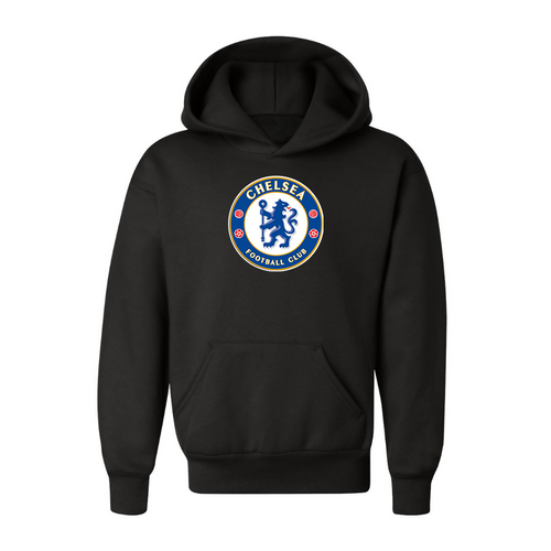 Youth Kids Chelsea Soccer Pullover Hoodie