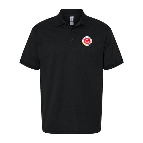 Men's Colombia National Soccer Team Dry Blend Polo