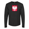 Men's Poland National Soccer Team Long Sleeve T-Shirt