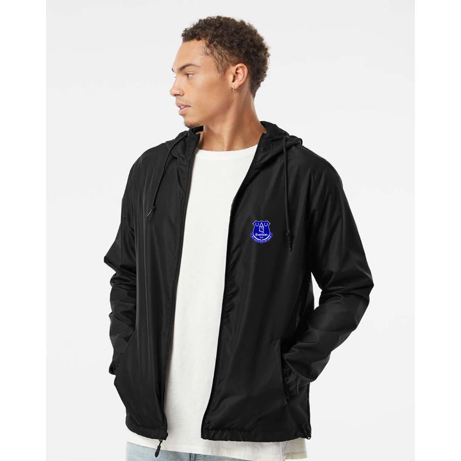 Men’s Everton FC - Independent Trading Co. - Lightweight Windbreaker Full-Zip Jacket - EXP54LWZ