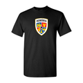 Youth Kids Romania National Soccer Team Cotton T-Shirt