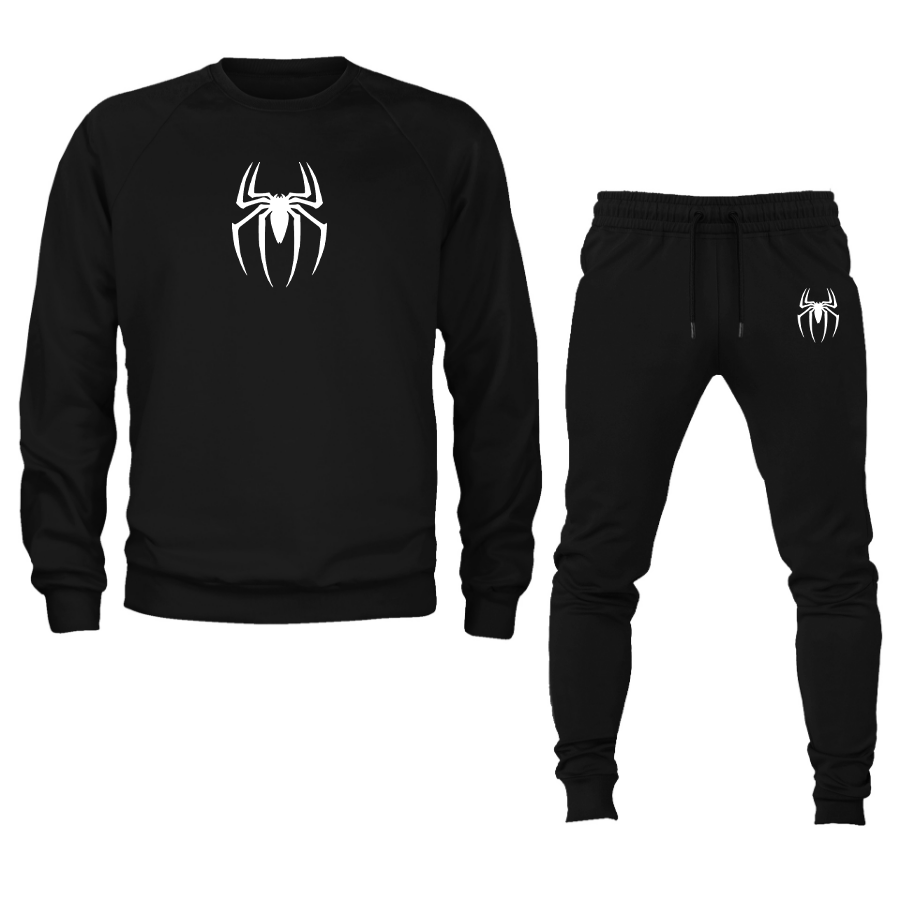 Men's Spiderman Marvel Avengers Superhero Crewneck Sweatshirt Joggers Suit