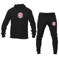 Men's Costa Rica National Soccer Team Hoodie Joggers Set