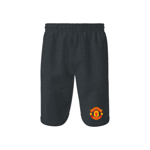 Men's Manchester United Soccer Athletic Fleece Shorts