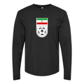 Youth Kids Iran National Soccer Team Long Sleeve T-Shirt