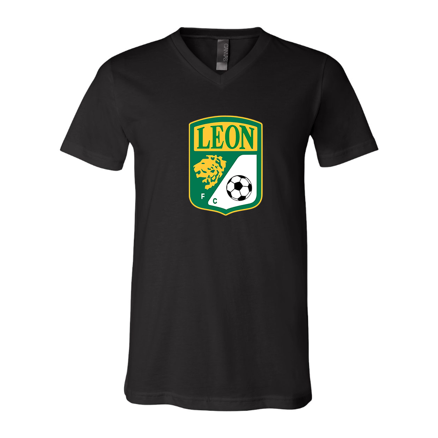 Men’s  Leon FC - BELLA + CANVAS - Jersey V-Neck Tee - 3005 (Copy)