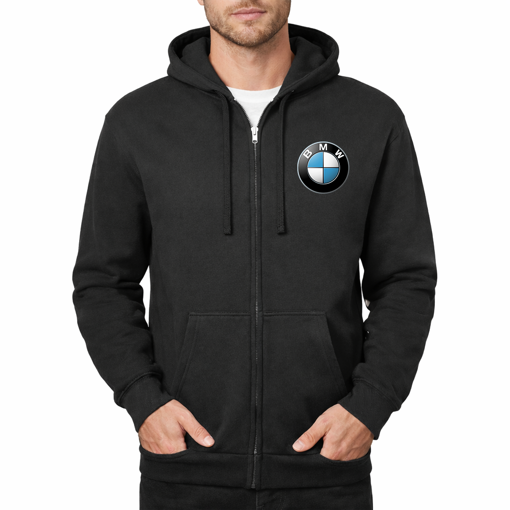 Men's BMW Motorsports Car Zipper Hoodie