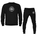 Men's Denmark  Soccer Logo Crewneck Sweatshirt Joggers Suit