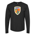 Youth Kids Romania National Soccer Team Long Sleeve T-Shirt