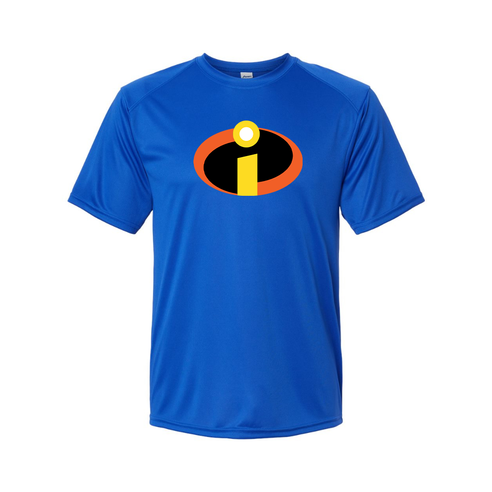 Men's The Incredibles Cartoon Polyester T-Shirt