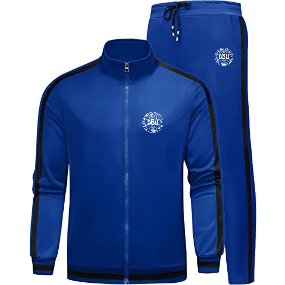 Men's Denmark Soccer Logo Dri-Fit TrackSuit