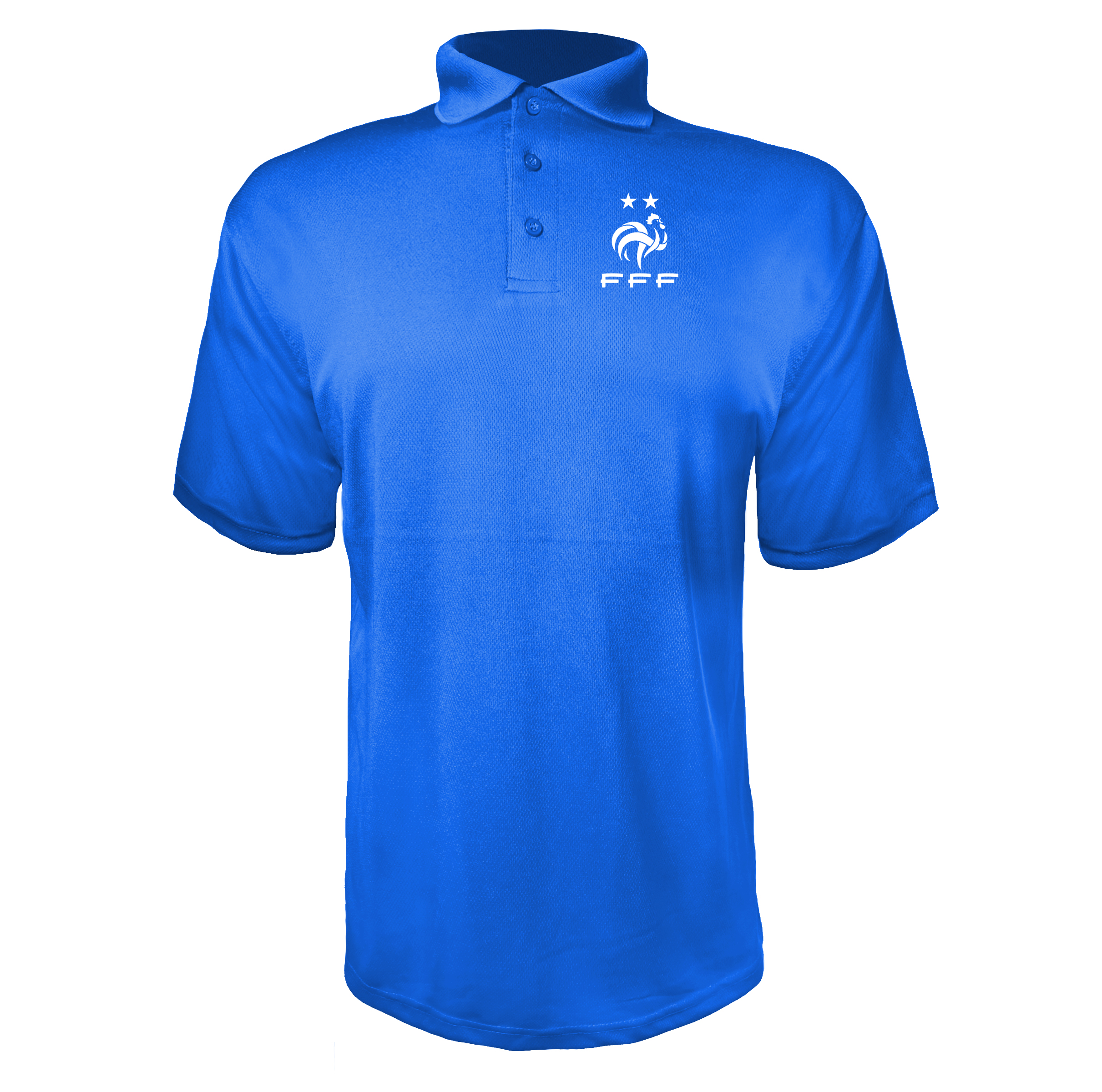 Men's France Soccer Polyester Polo