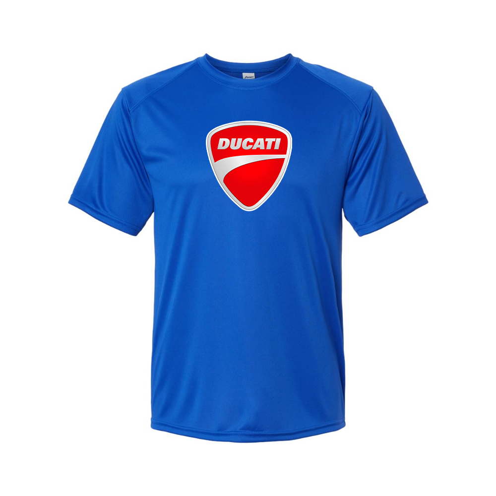 Youth Kids Ducati Motorcycle Polyester T-Shirt
