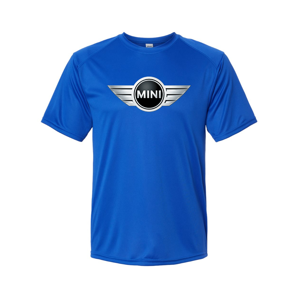 Men’s Mini Cooper Car Polyester T-Shirt