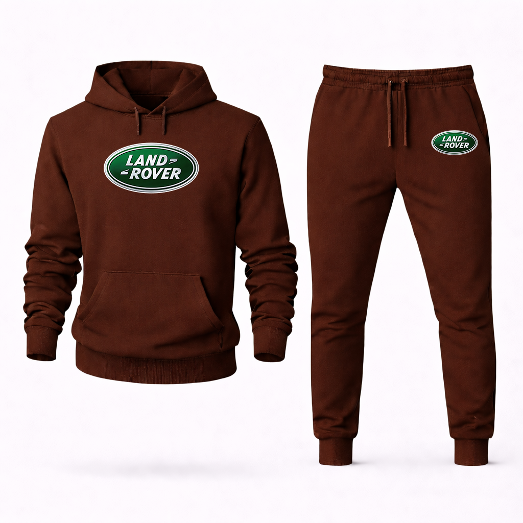 Men's Land Rover Car Hoodie Joggers Set