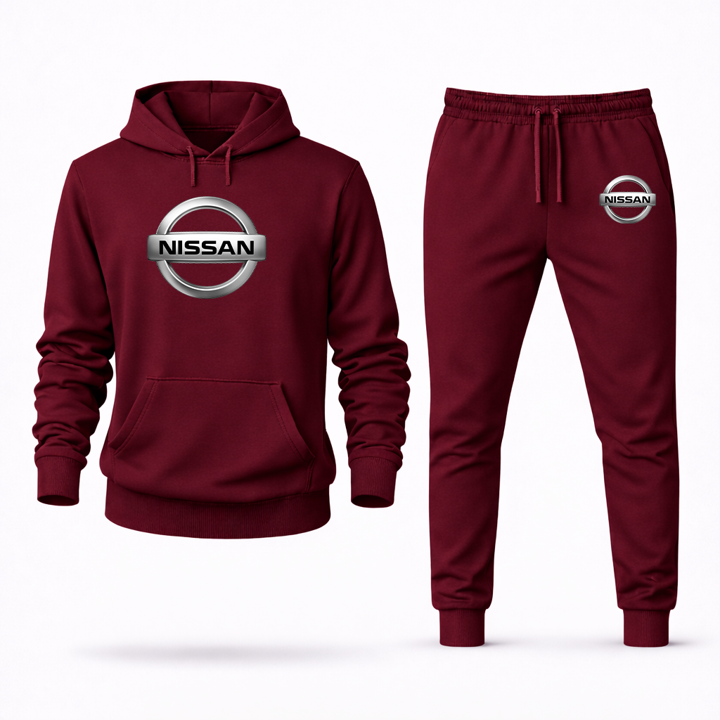 Men’s Nissan Motorsport Car Hoodie Joggers Set
