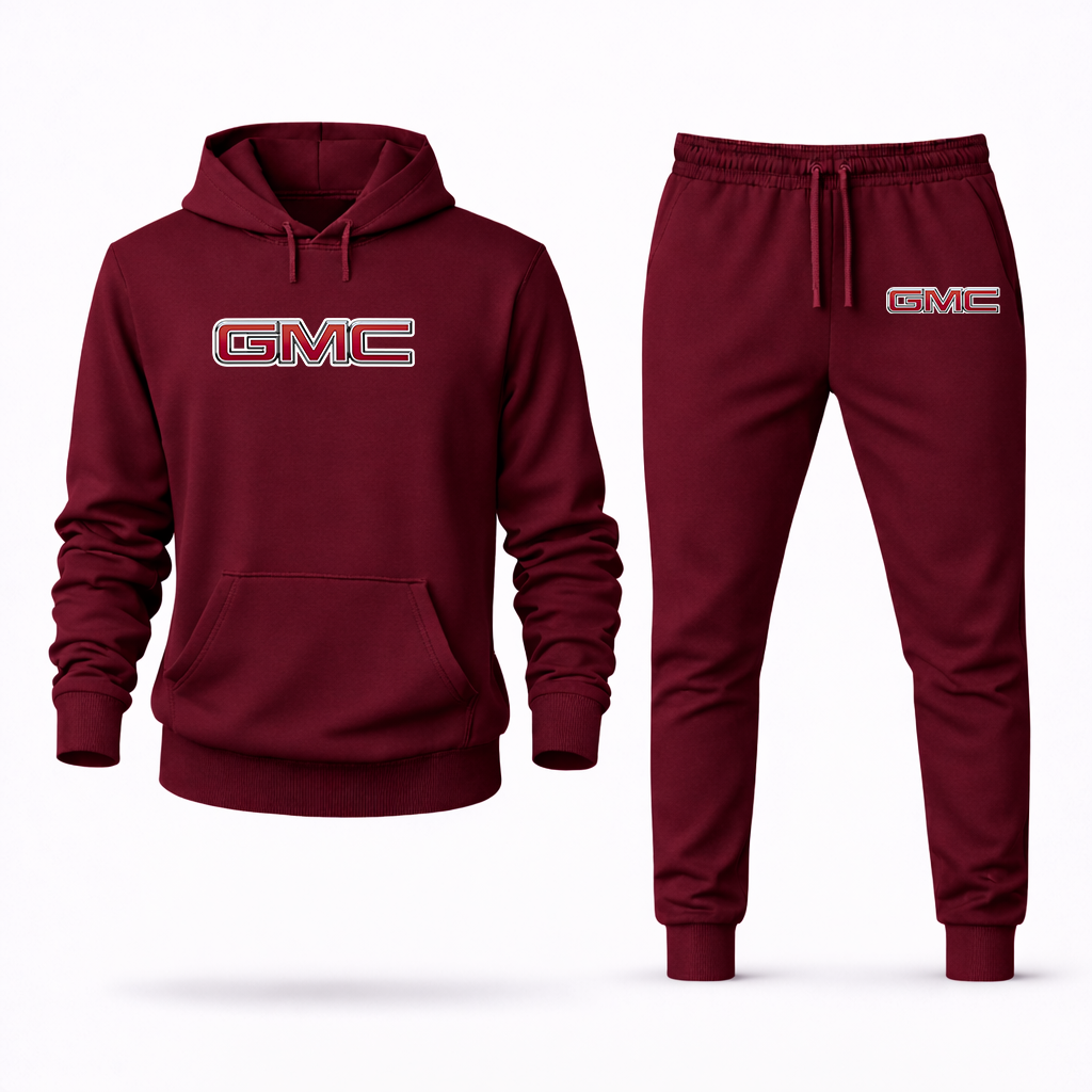 Men’s GMC Car Hoodie Joggers Set