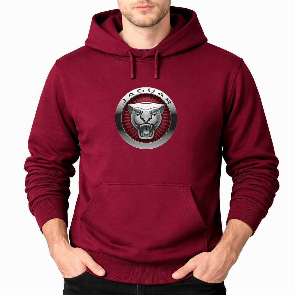 Men's Jaguar Motorsport Car Pullover Hoodie