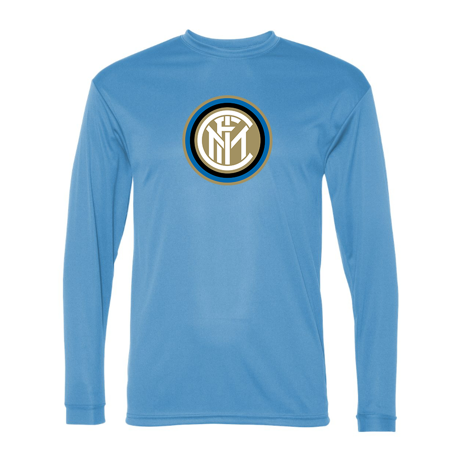Men’s Inter Milan Soccer - C2 Sport - Performance Long Sleeve T-Shirt - 5104