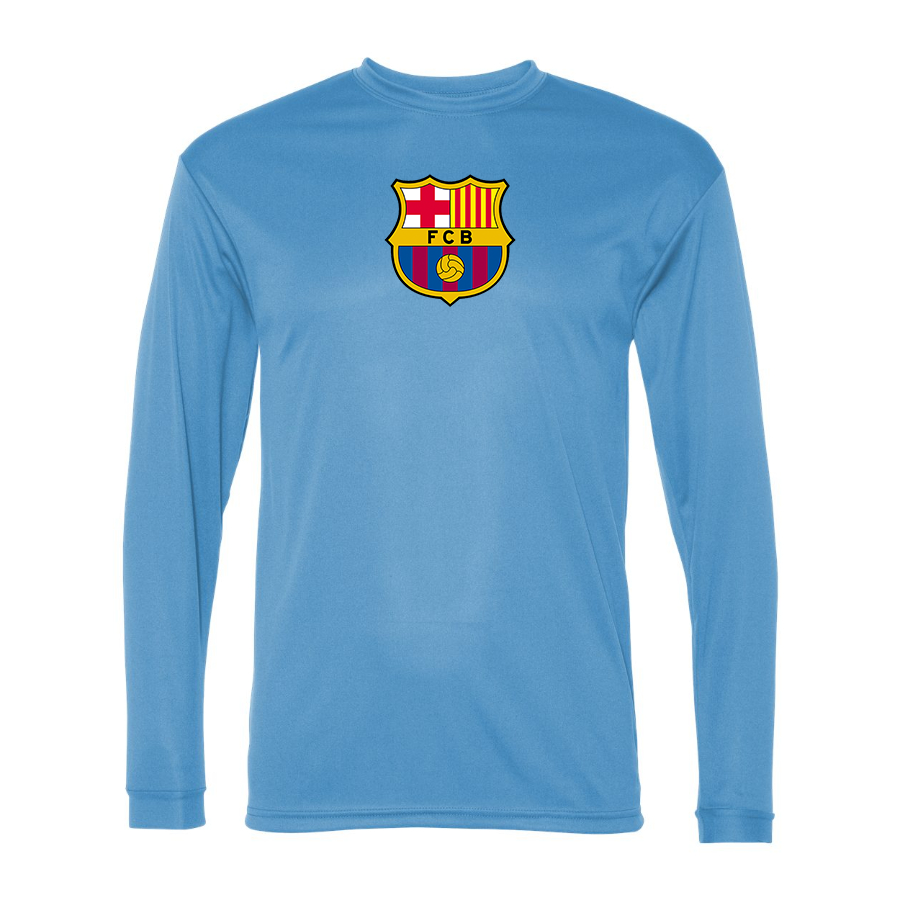Men’s  F.C. Barcelona Soccer - C2 Sport - Performance Long Sleeve T-Shirt - 5104