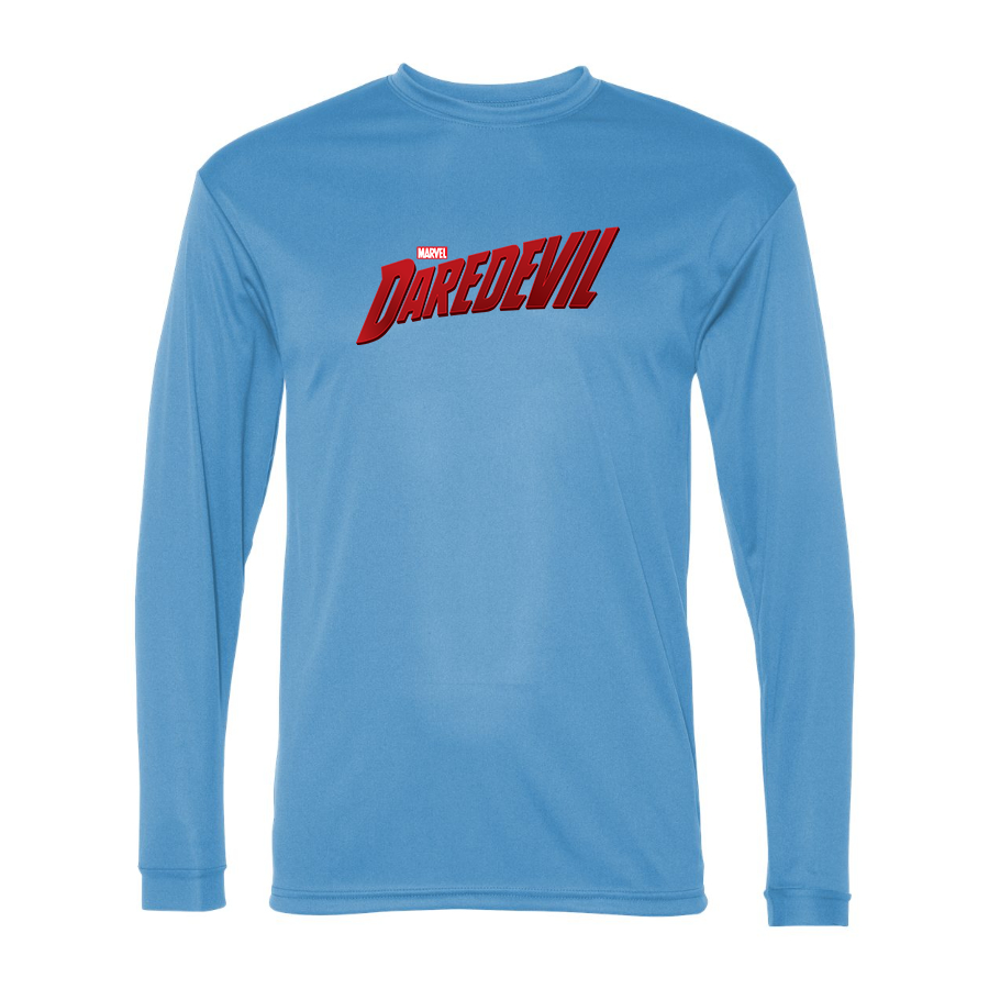 Men’s Daredevil Marvel-  Polyester Long Sleeve T-Shirt