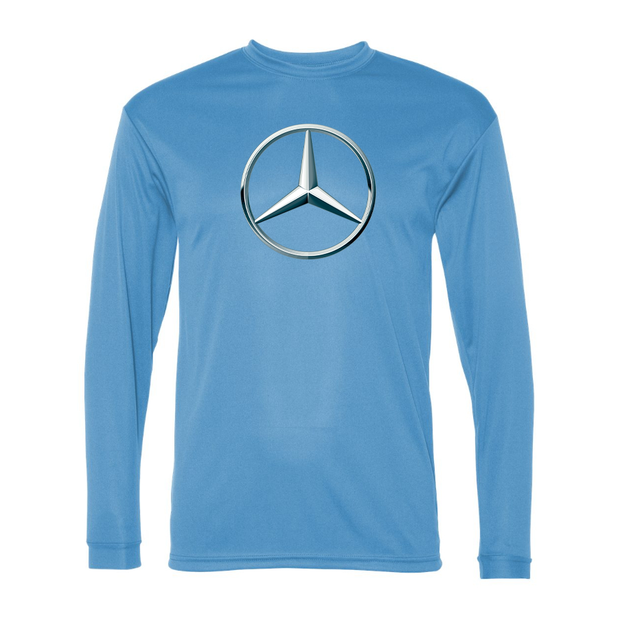 Men's Mercedes-Benz Car NEW -  Polyester Long Sleeve T-Shirt