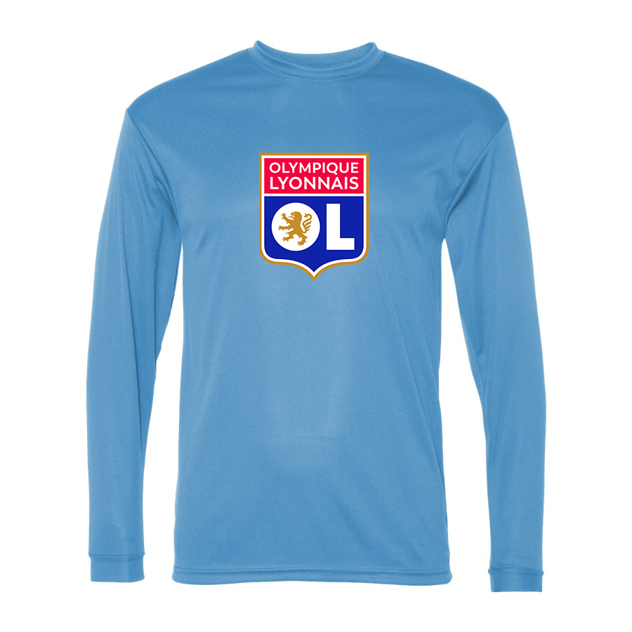 Men’s Olympique Lyonnais FC - C2 Sport - Performance Long Sleeve T-Shirt - 5104
