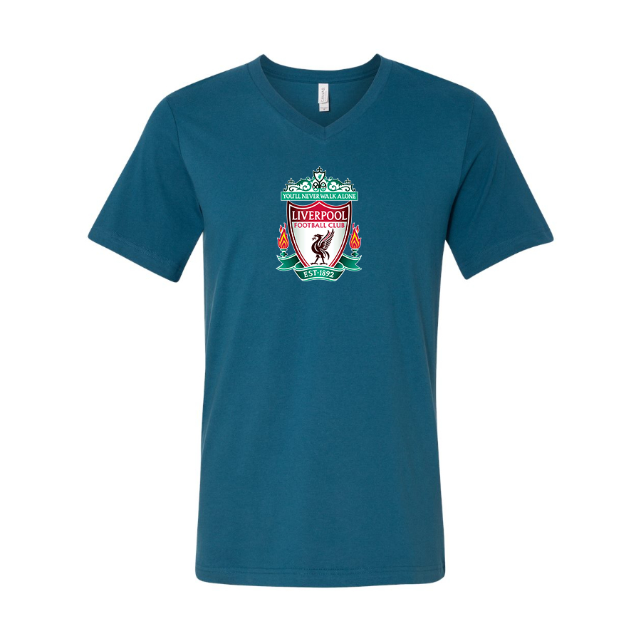 Men’s Liverpool Football Club Est.1892- BELLA + CANVAS - Jersey V-Neck Tee - 3005