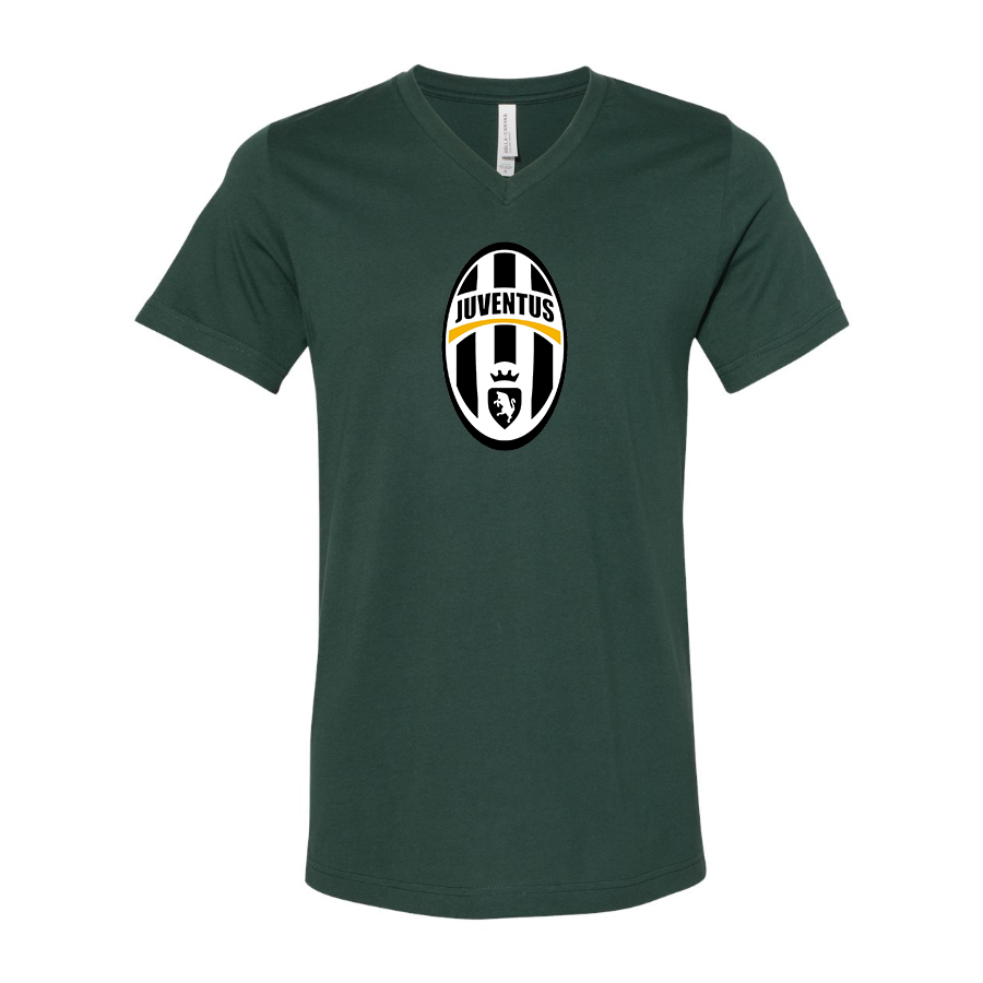 Men’s Juventus Football Club Classic - BELLA + CANVAS - Jersey V-Neck Tee - 3005