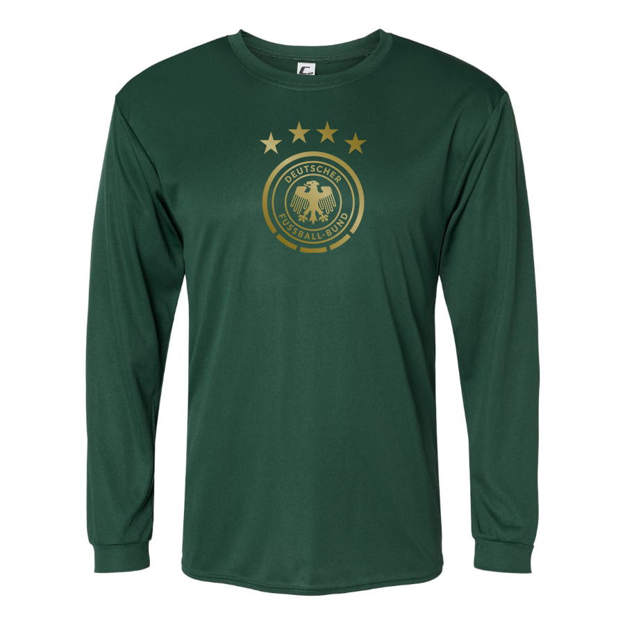 Men’s Germany Soccer  - C2 Sport - Performance Long Sleeve T-Shirt - 5104
