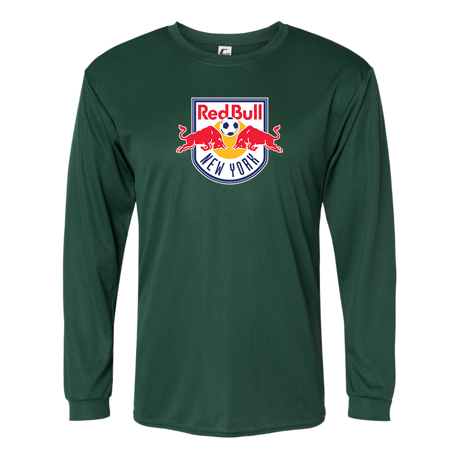 Men’s  New York Red Bulls FC - C2 Sport - Performance Long Sleeve T-Shirt - 5104