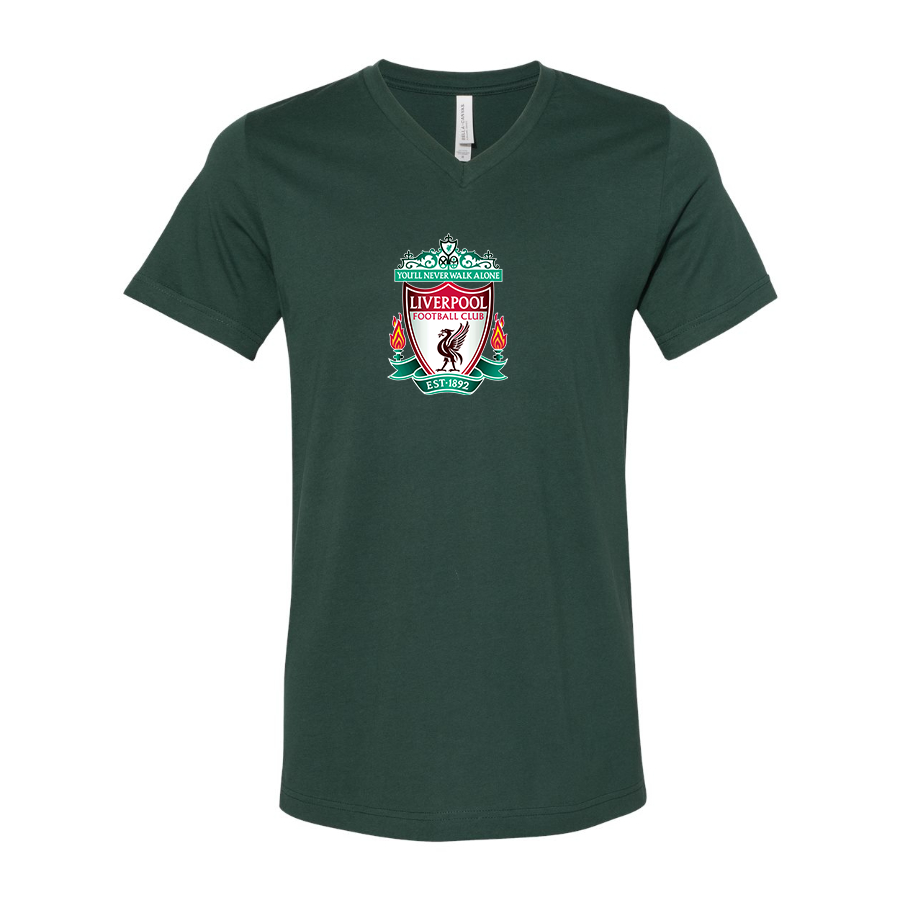 Men’s Liverpool Football Club Est.1892- BELLA + CANVAS - Jersey V-Neck Tee - 3005