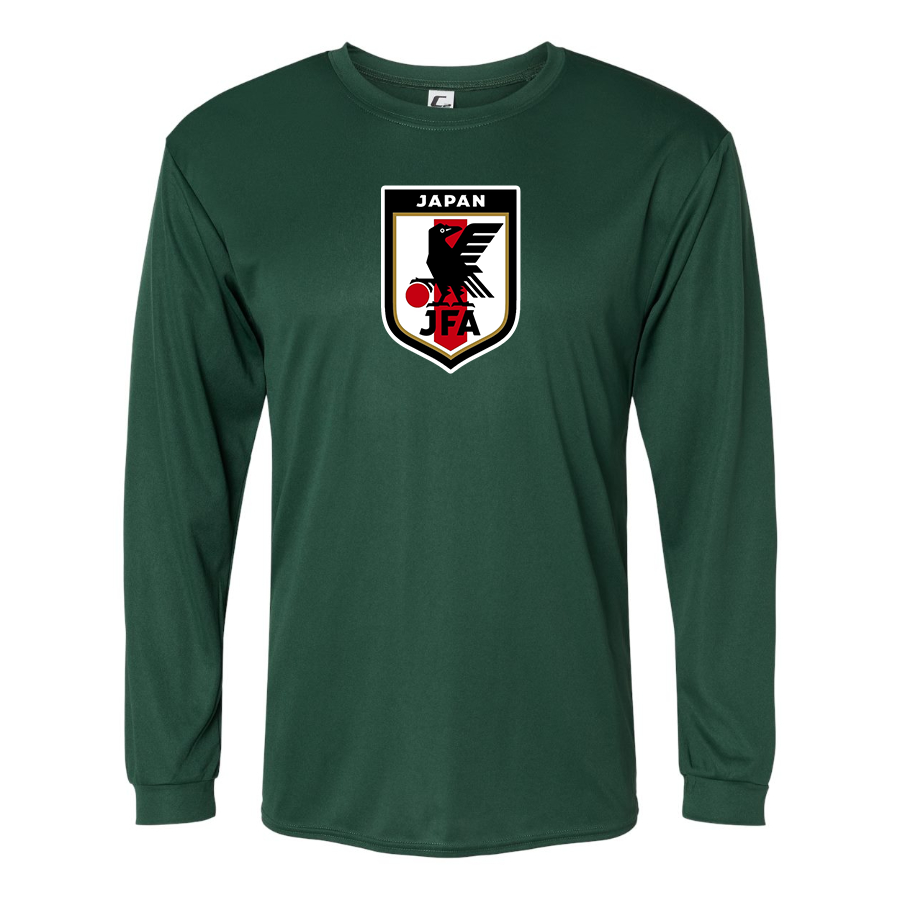 Men’s  Japan National Soccer Team - C2 Sport - Performance Long Sleeve T-Shirt - 5104