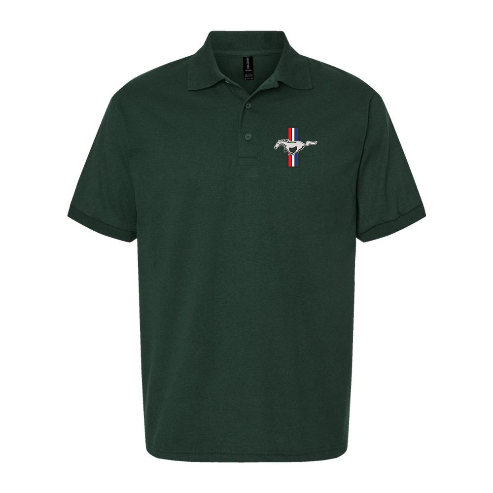 Men's Ford Mustang New Car Dry Blend Polo