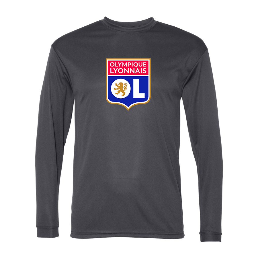 Men’s Olympique Lyonnais FC - C2 Sport - Performance Long Sleeve T-Shirt - 5104