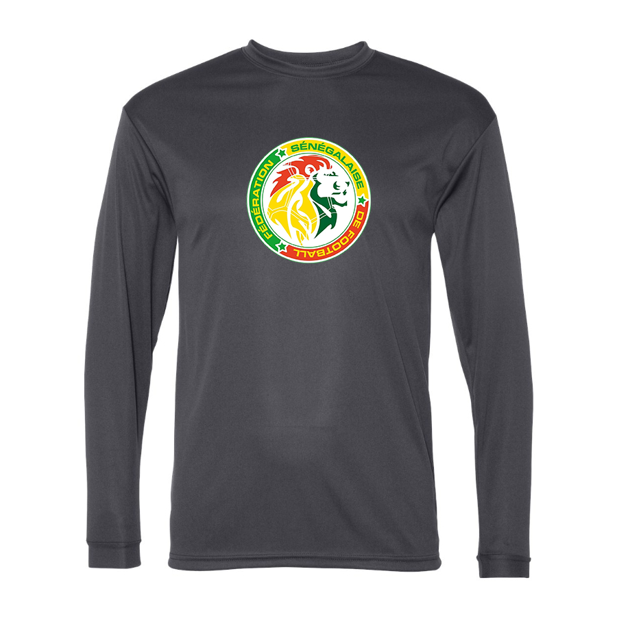 Men’s  Senegal National Soccer Team copy - C2 Sport - Performance Long Sleeve T-Shirt - 5104